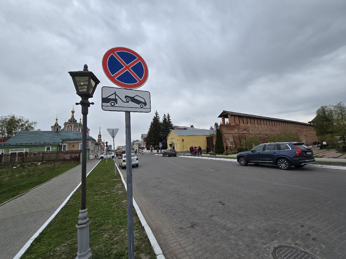 Коломна, эвакуация машин, парковка,