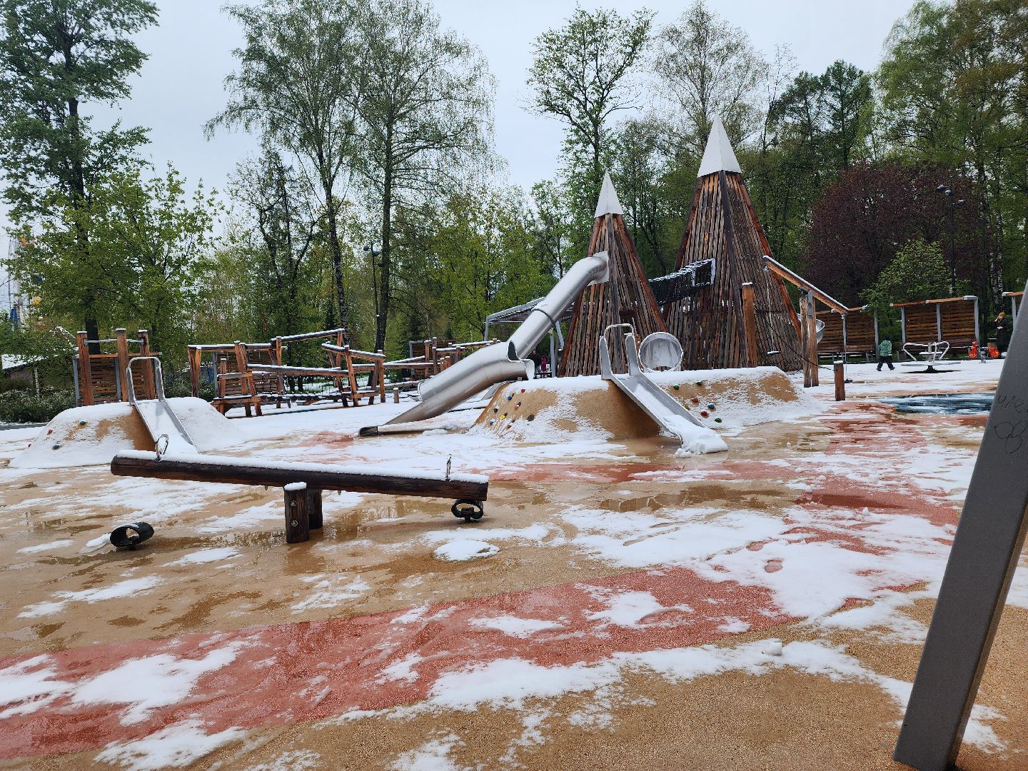 мытищи, снегопад,