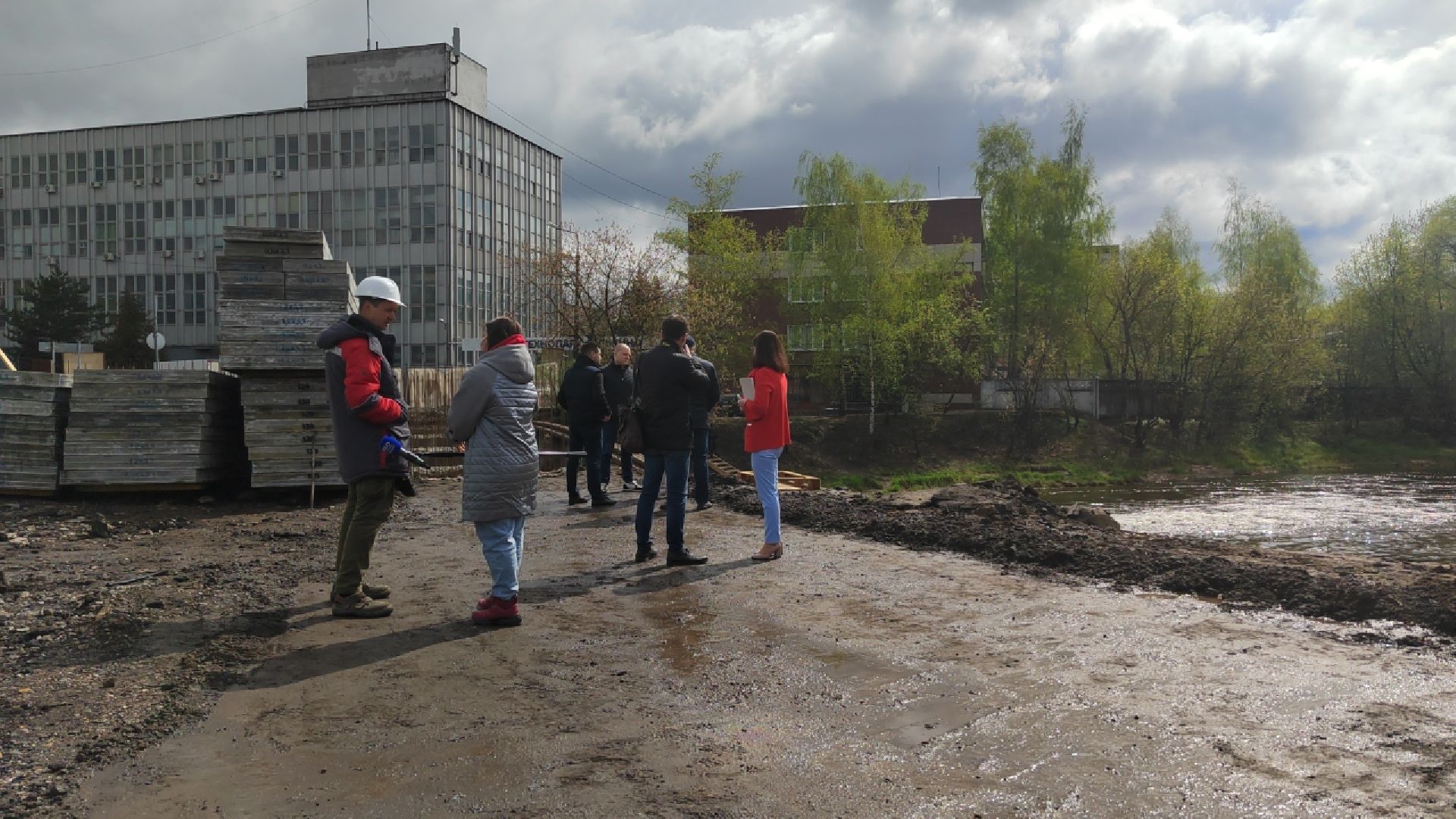 Пушкино, Пушкинский округ, Уча, плотина, ремонт, строительство, Кудринское шоссе