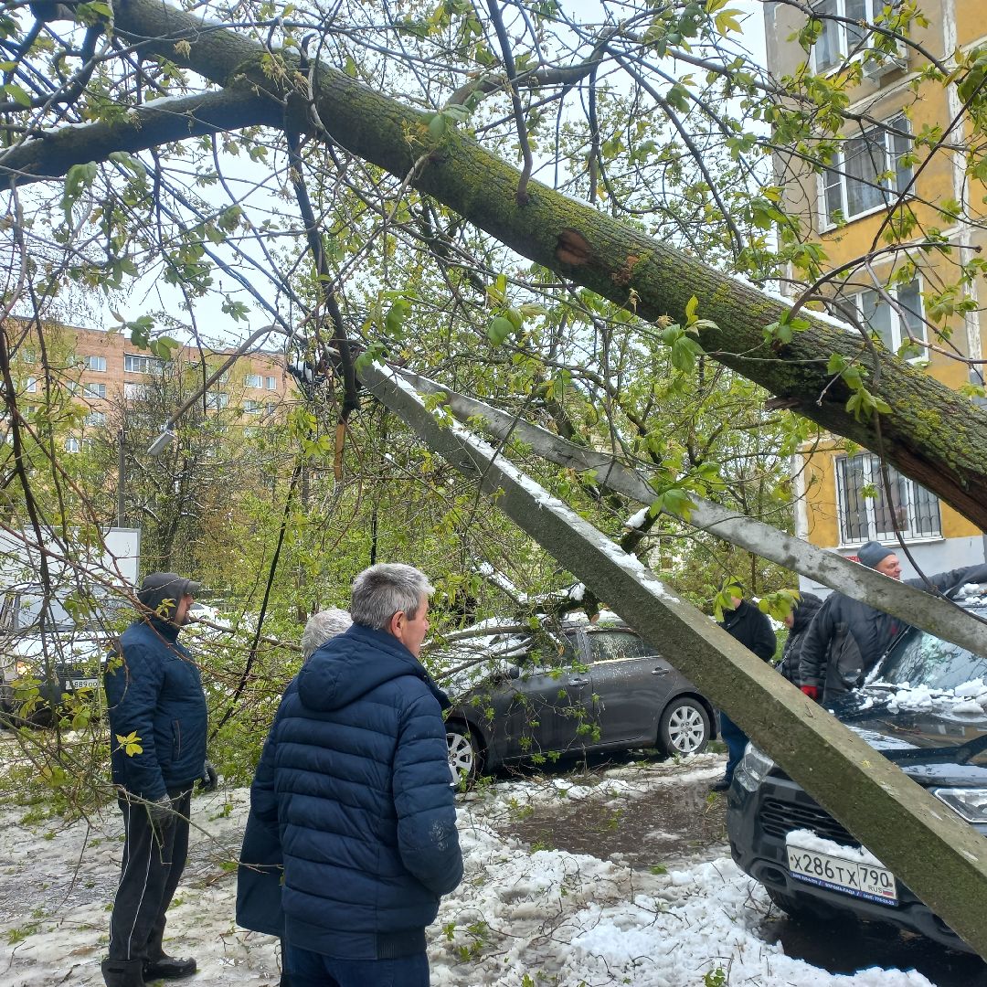 сергиев посад, чп, снегопад, скандинавский циклон, мособлэнерго, мособлпожспас,