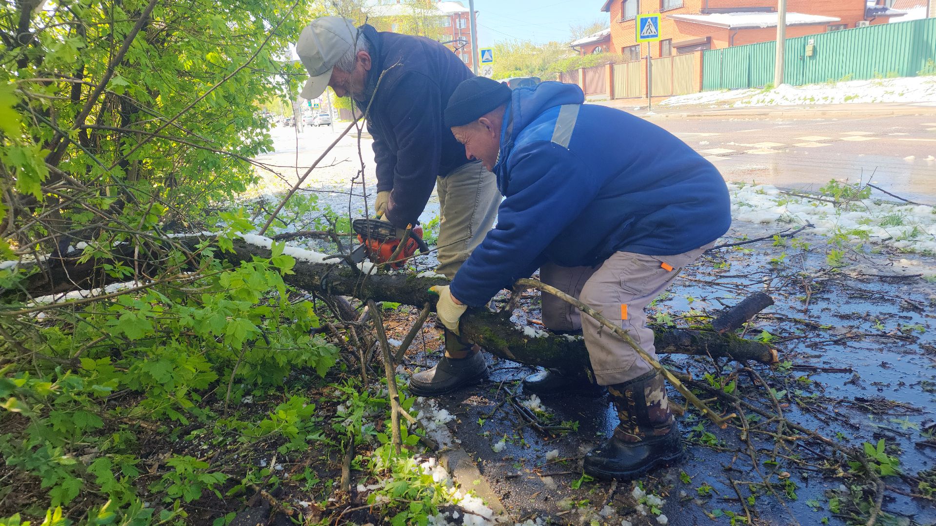 волоколамск, снегопад, жкх,