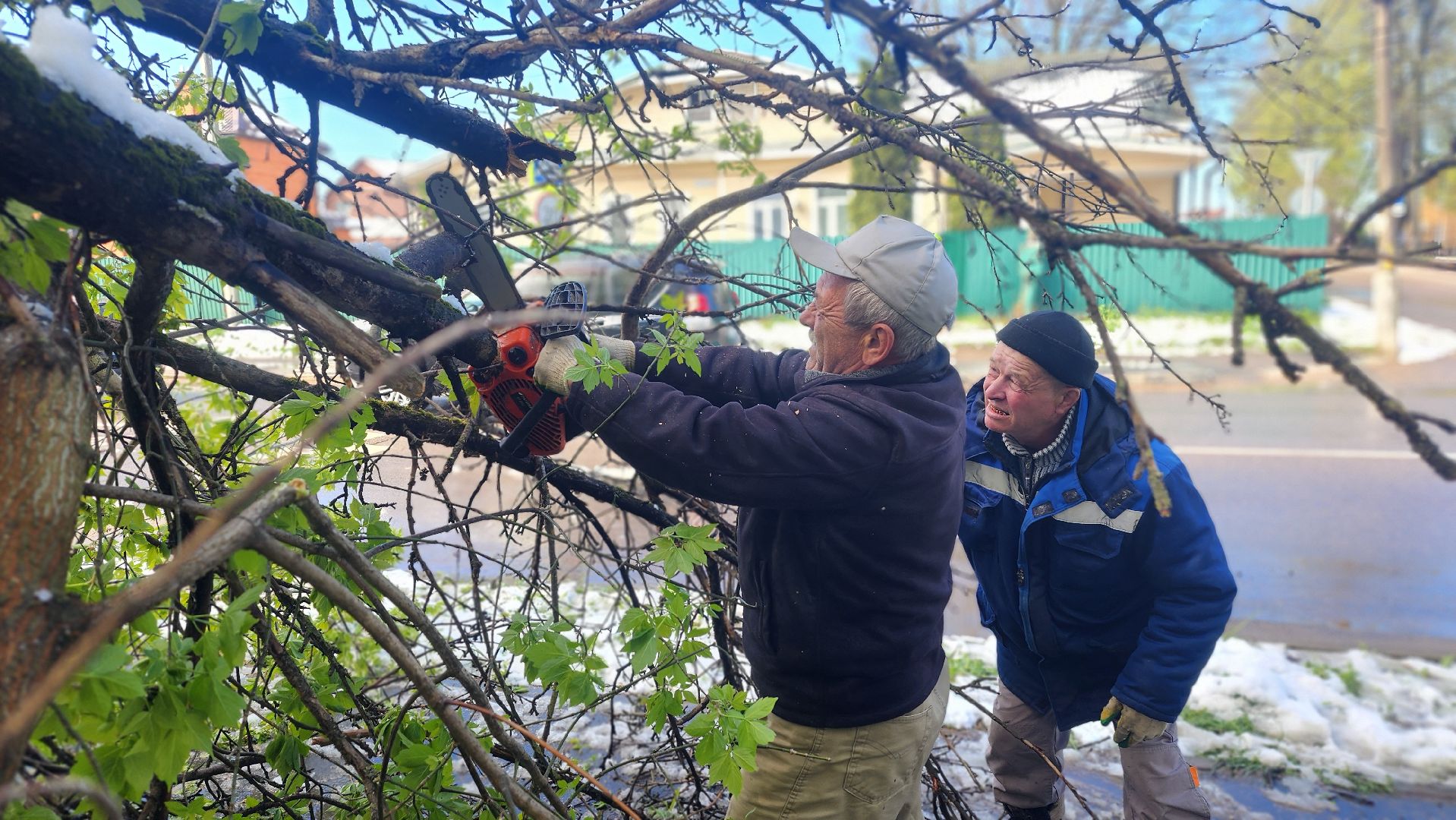волоколамск, снегопад, жкх,