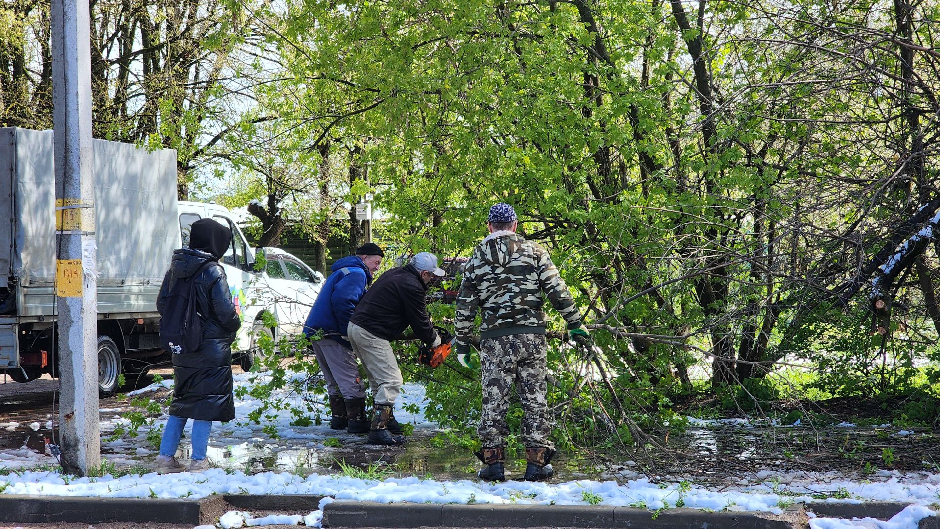 волоколамск, снегопад, жкх,