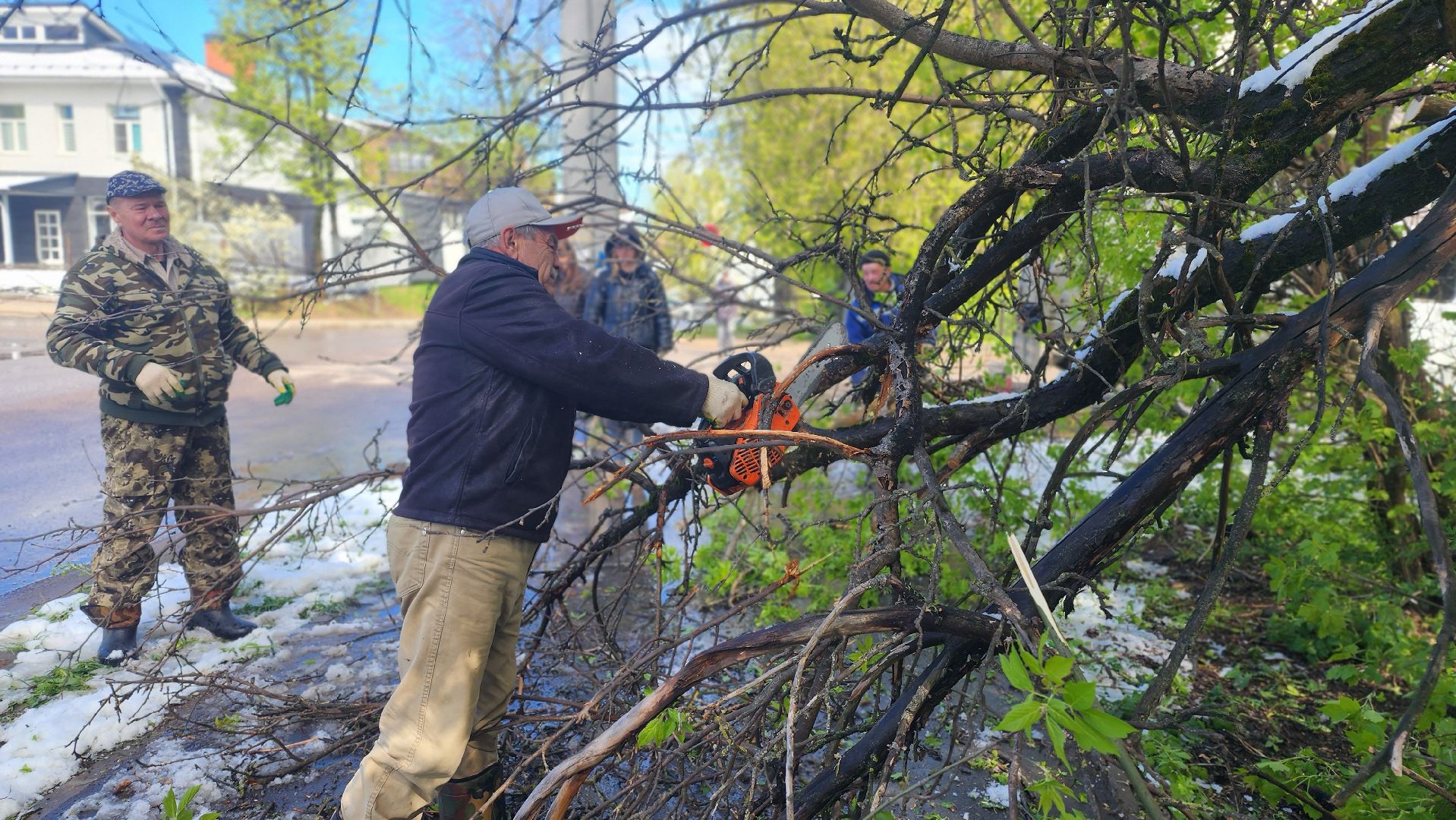 волоколамск, снегопад, жкх,