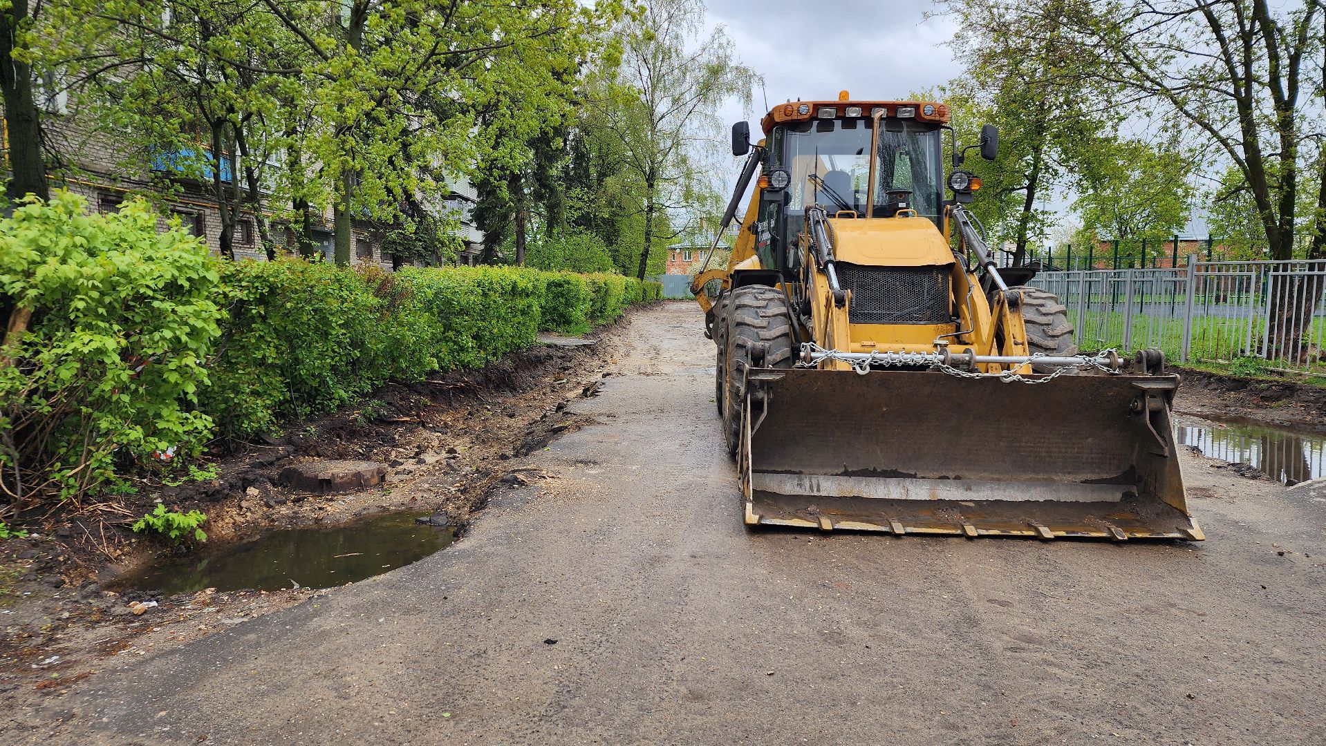 благоустройство, благоустройство территории, сквер, Старая Купавна, Богтродский городской округ,