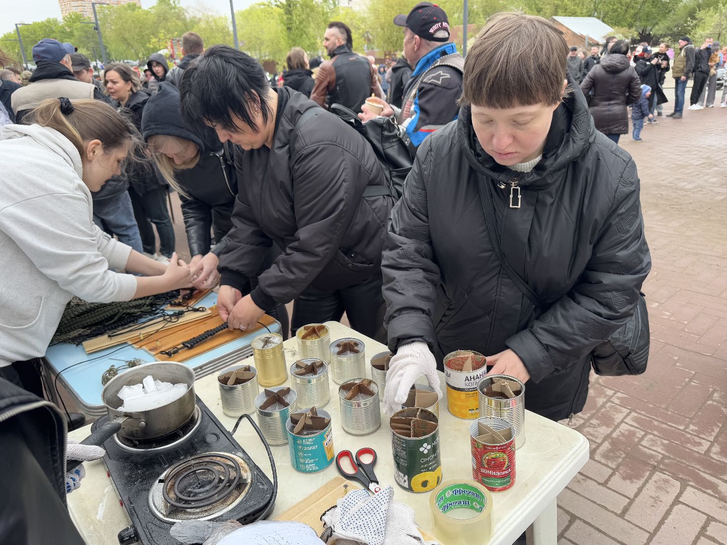 фонд защита балашиха, мастер-класс по плетению браслетов выживания,