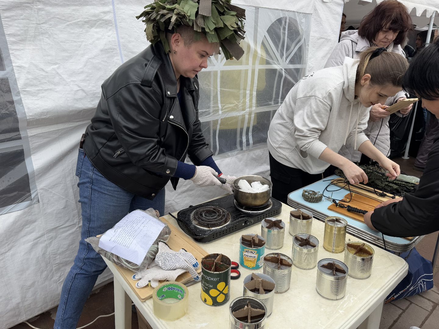 фонд защита балашиха, мастер-класс по плетению браслетов выживания,