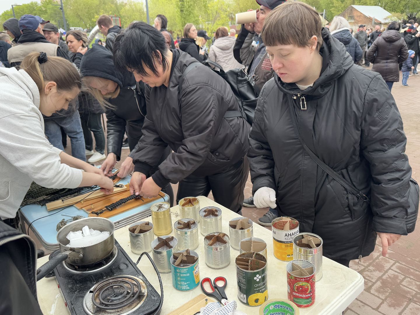 фонд защита балашиха, мастер-класс по плетению браслетов выживания,