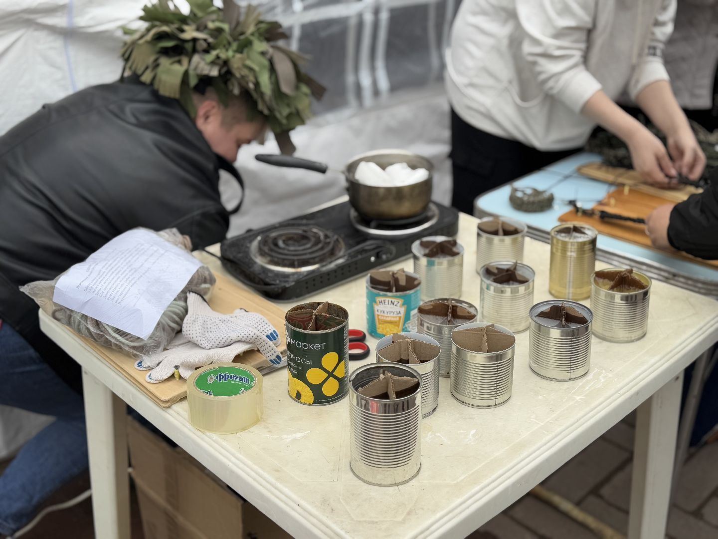 фонд защита балашиха, мастер-класс по плетению браслетов выживания,