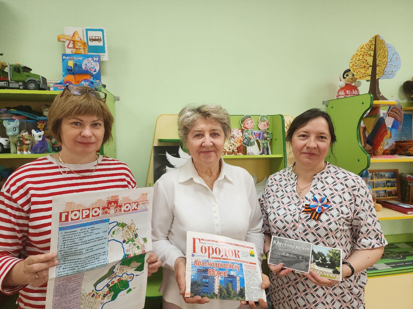 красноармейск, городской округ пушкинский, газета, 80 - летие победы, дошкольное образование,