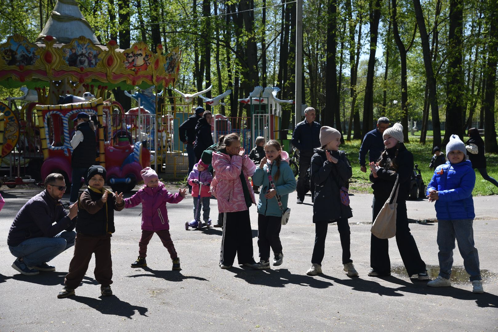 лотошино, лотошинский парк, дети,