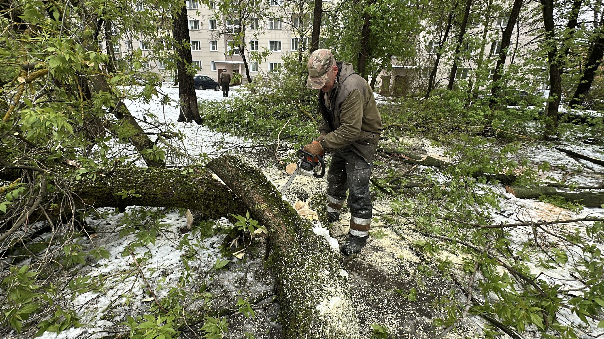 клин, общество, жкх, ликвидация последствий снегопада, чп,