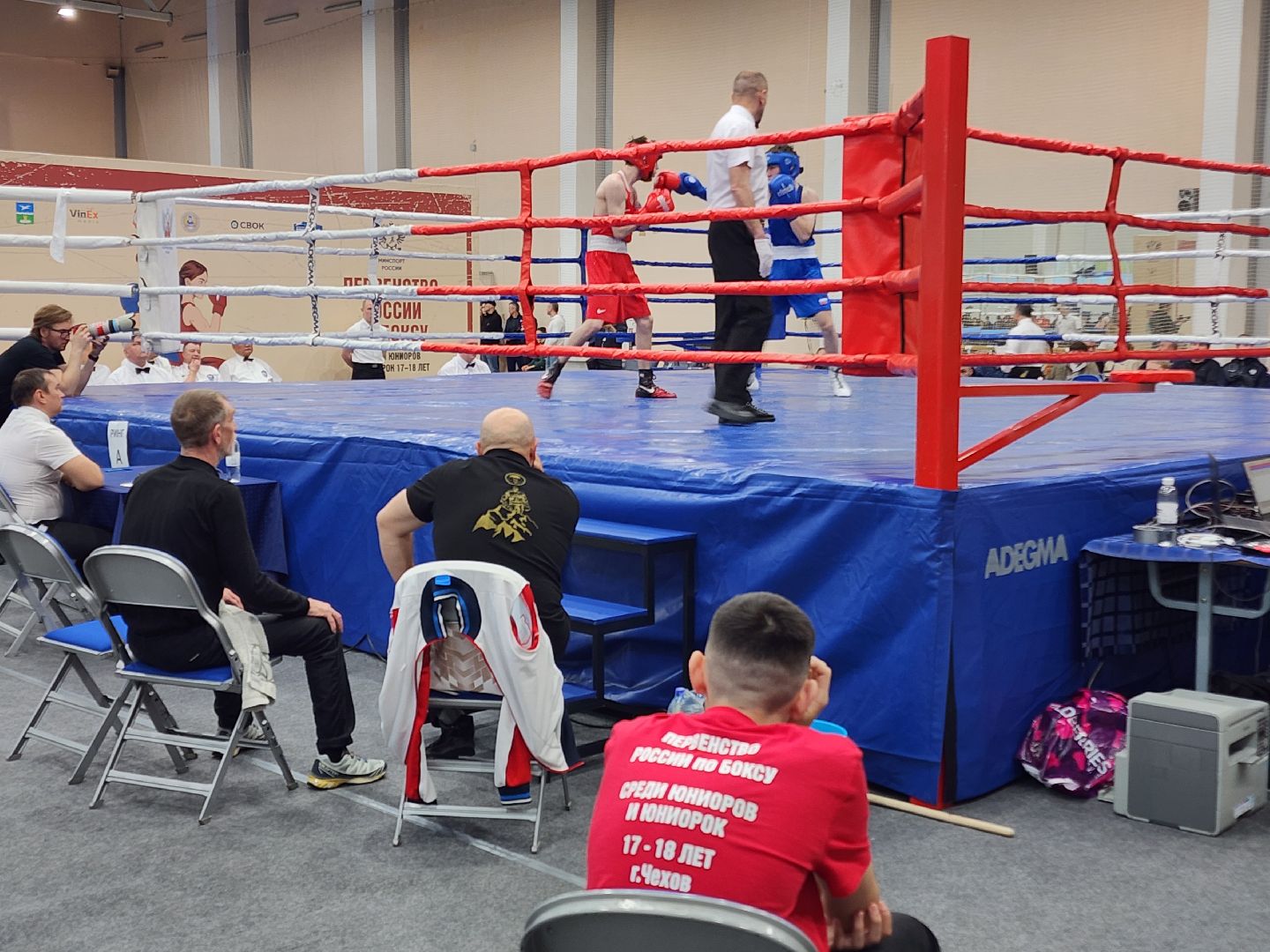 Чехов, всероссийская акция, Георгиевская ленточка, раздача ленточек, символ Победы, День Победы, юбилей, первенство России по боксу, Денис Лебедев, Александр Поветкин, братья Чудиновы, зам главы округа Виталий Шишкин,