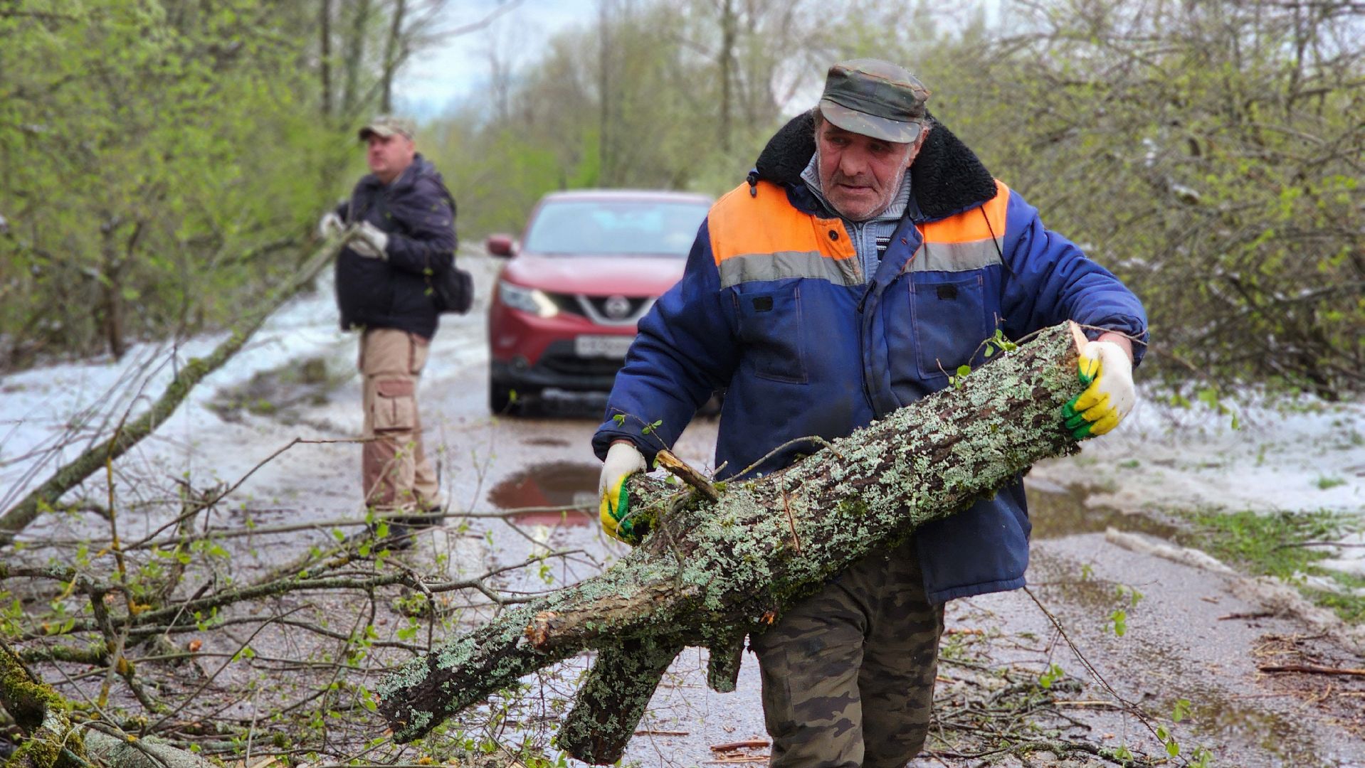 Руза, коммунальная служба, Благоустройство , Устранение последствий снегопада ,