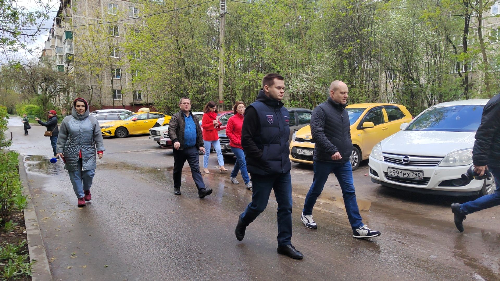 Пушкино, Ивантеевка, Пушкинский округ, благоустройство, жкх, мкд, чистый двор, весна в Подмосковье