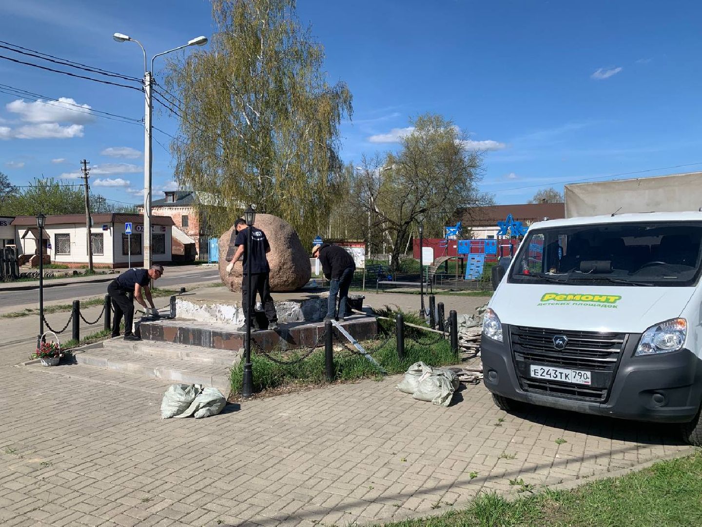 День Победы, памятник ВОВ, лосино-петровский,