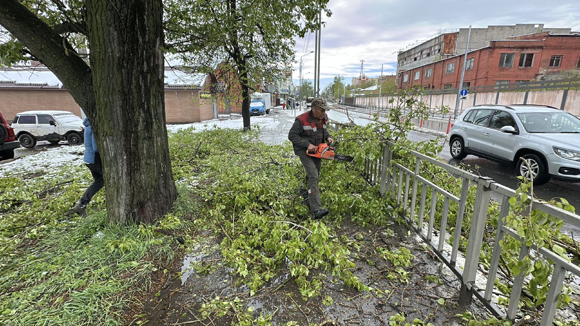 клин, общество, чп, жкх, устранение последствий снегопада,