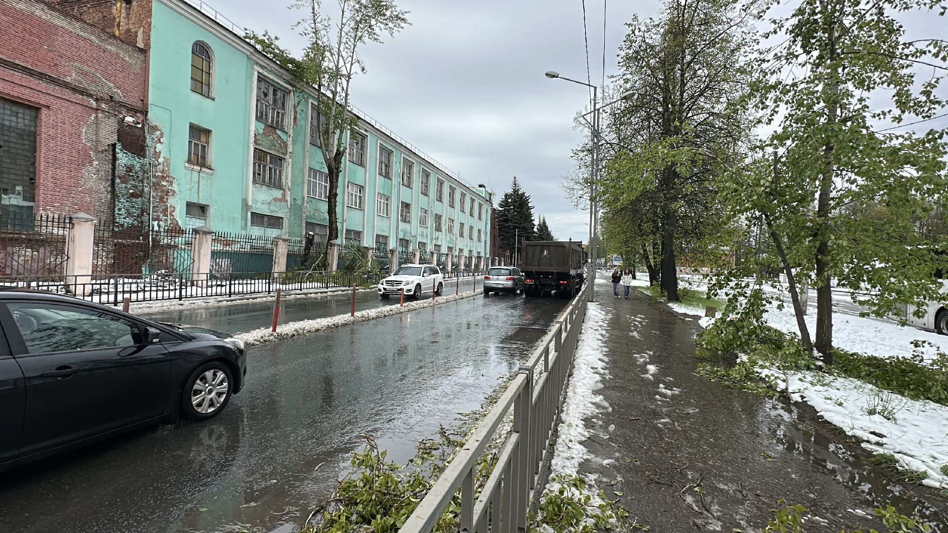 клин, общество, чп, жкх, устранение последствий снегопада,