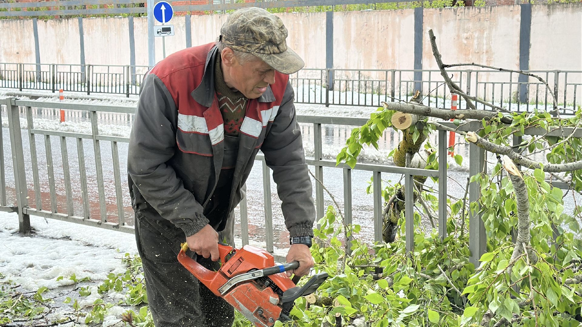 клин, общество, чп, жкх, устранение последствий снегопада,