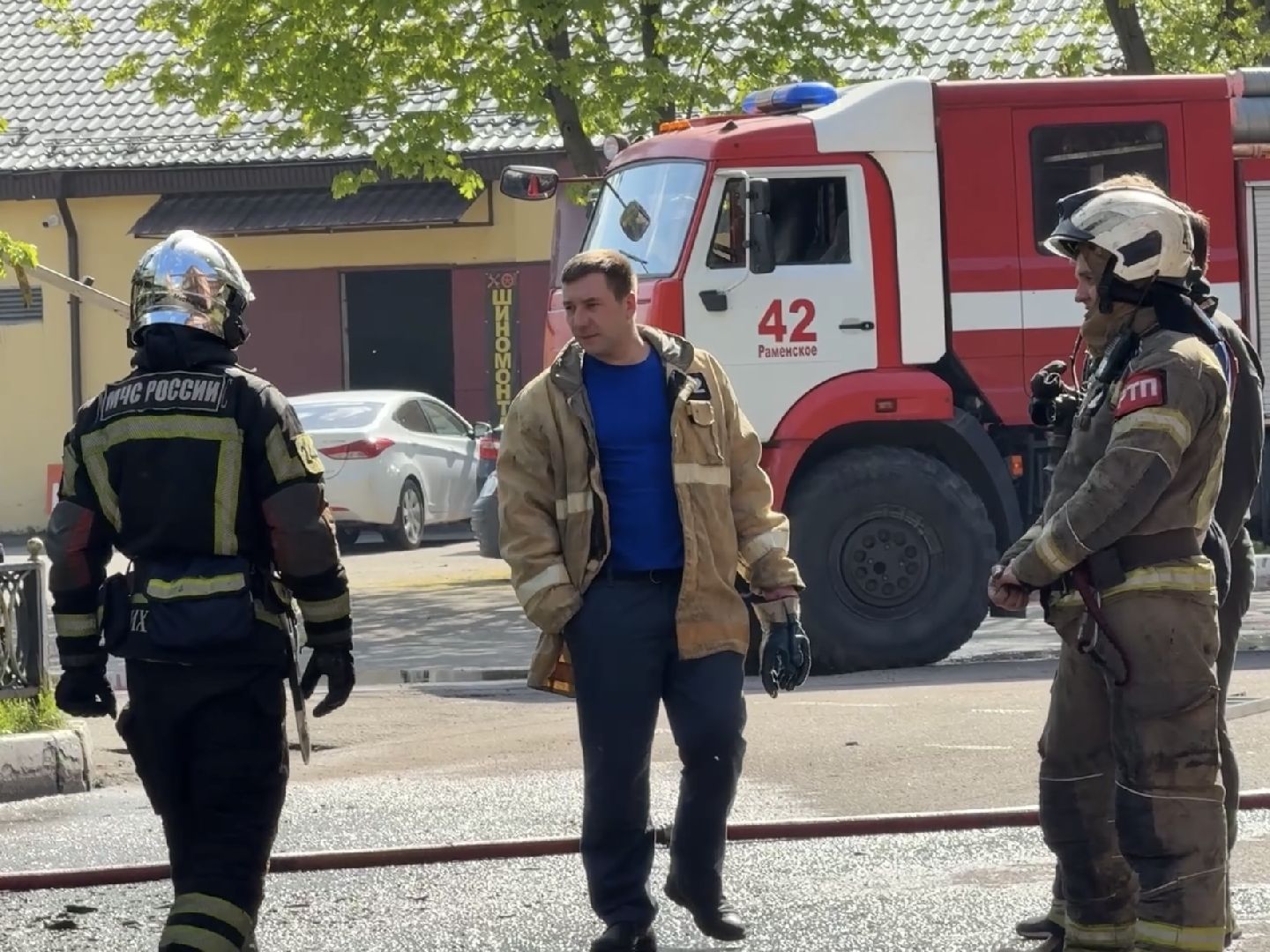 раменское, чп, пожар,