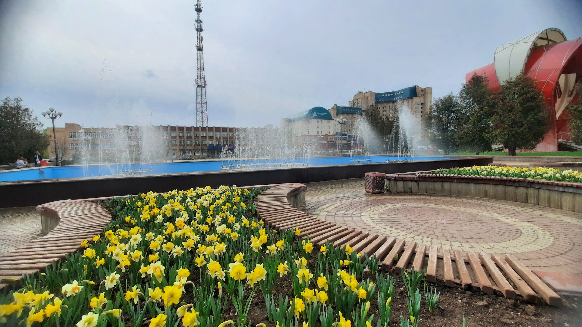 Фонтан, летний сезон, Наро-Фоминск, перемены