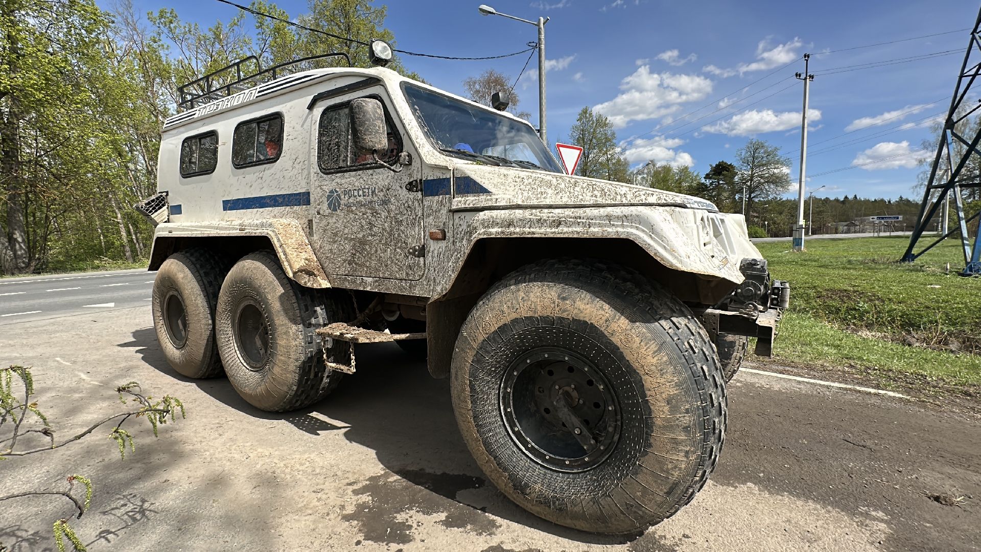 клин, общество, жкх, чп, устранение последствий снегопада, болотоход, эксклюзив,