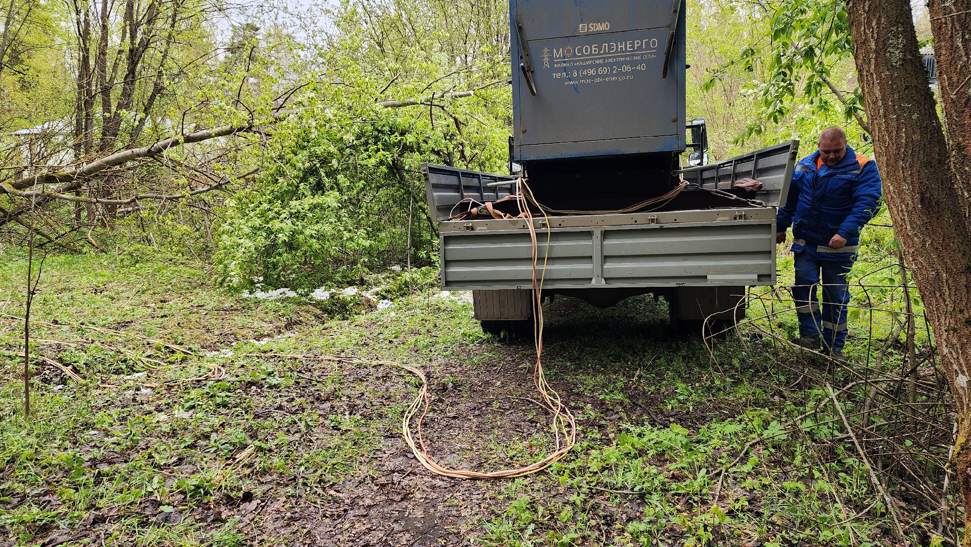 истра, ликвидация последствий непогоды, взу,