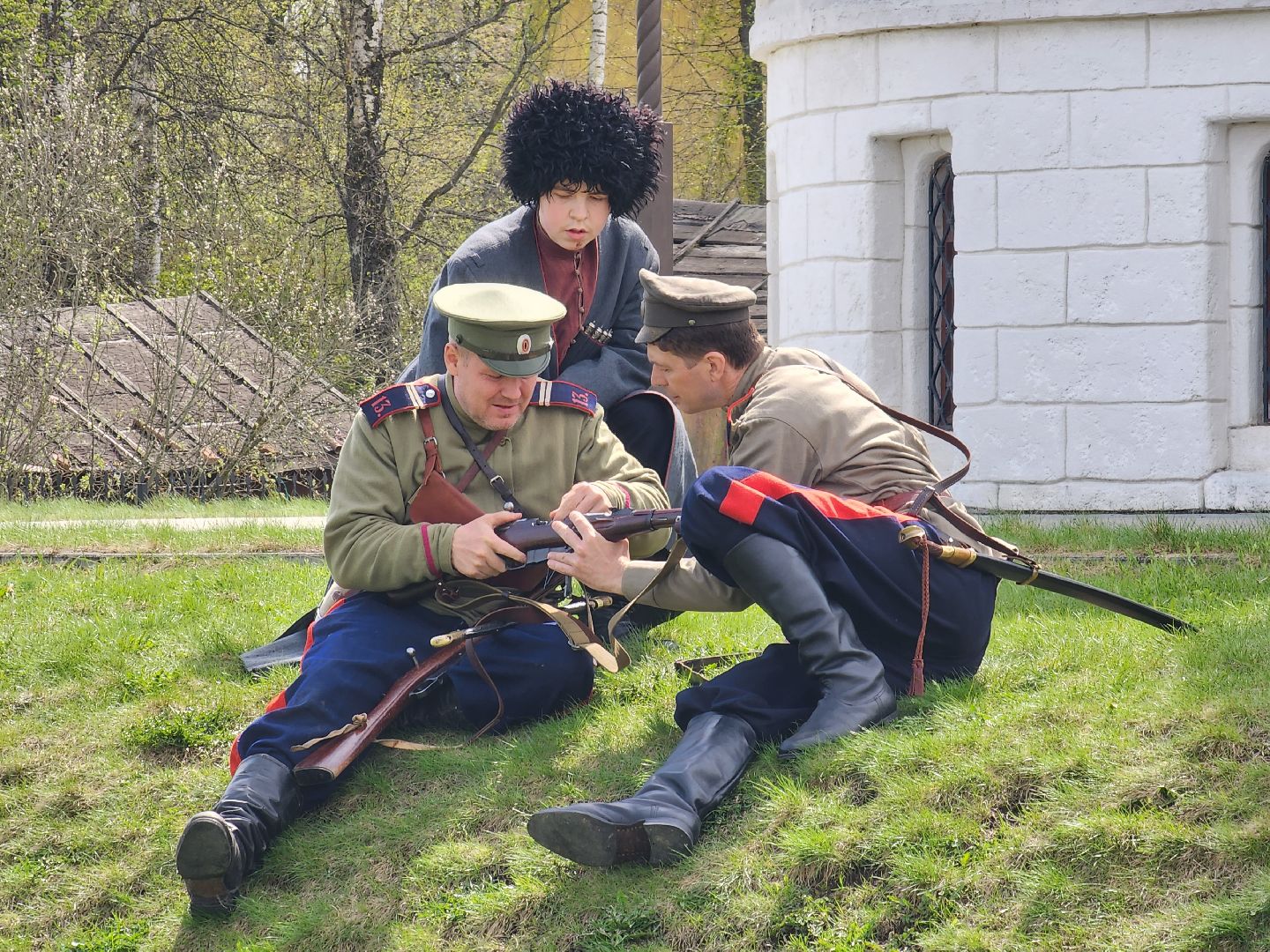 королёв, клуб военно-исторической реконструкции донская пулеметная команда, гражданская война, события 1918 года,