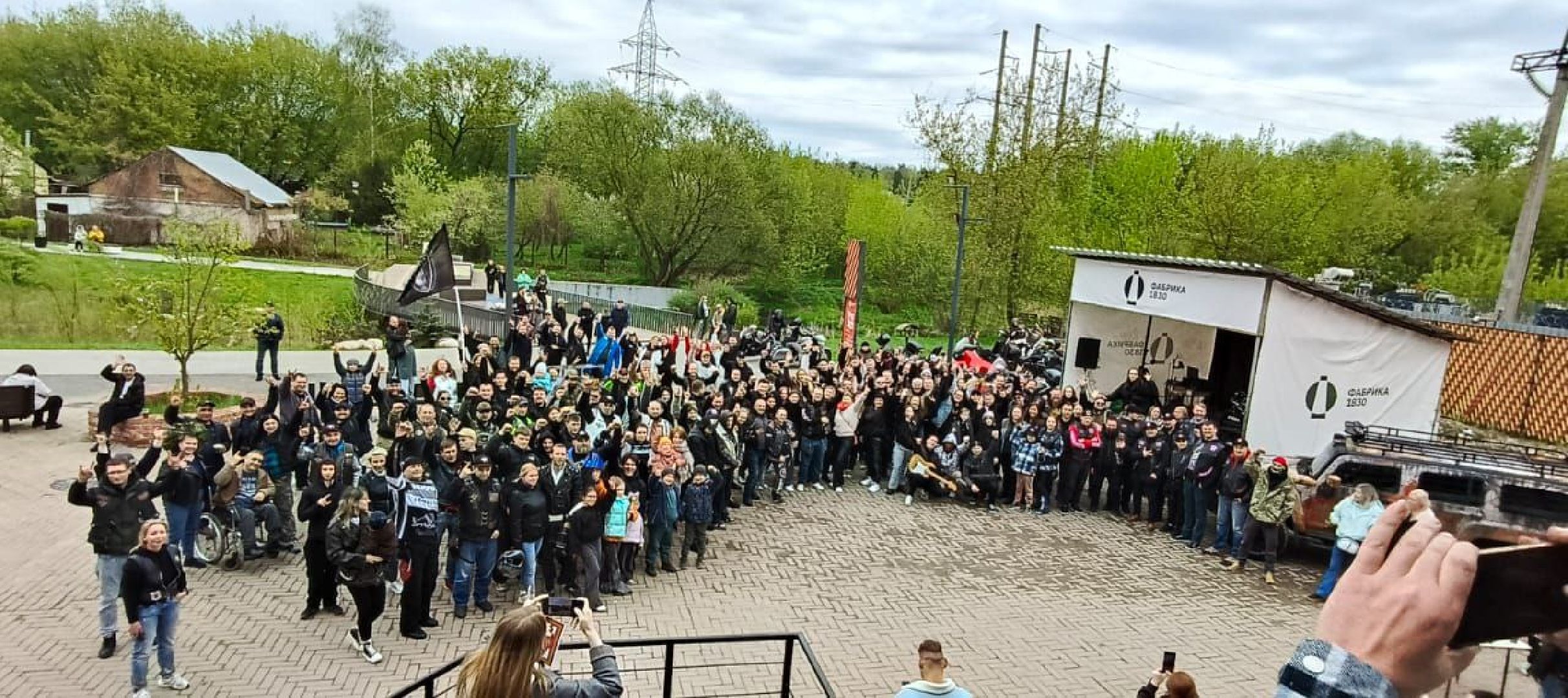 мотосезон, байкеры, белые вороны, балашиха, фабрика 1830,