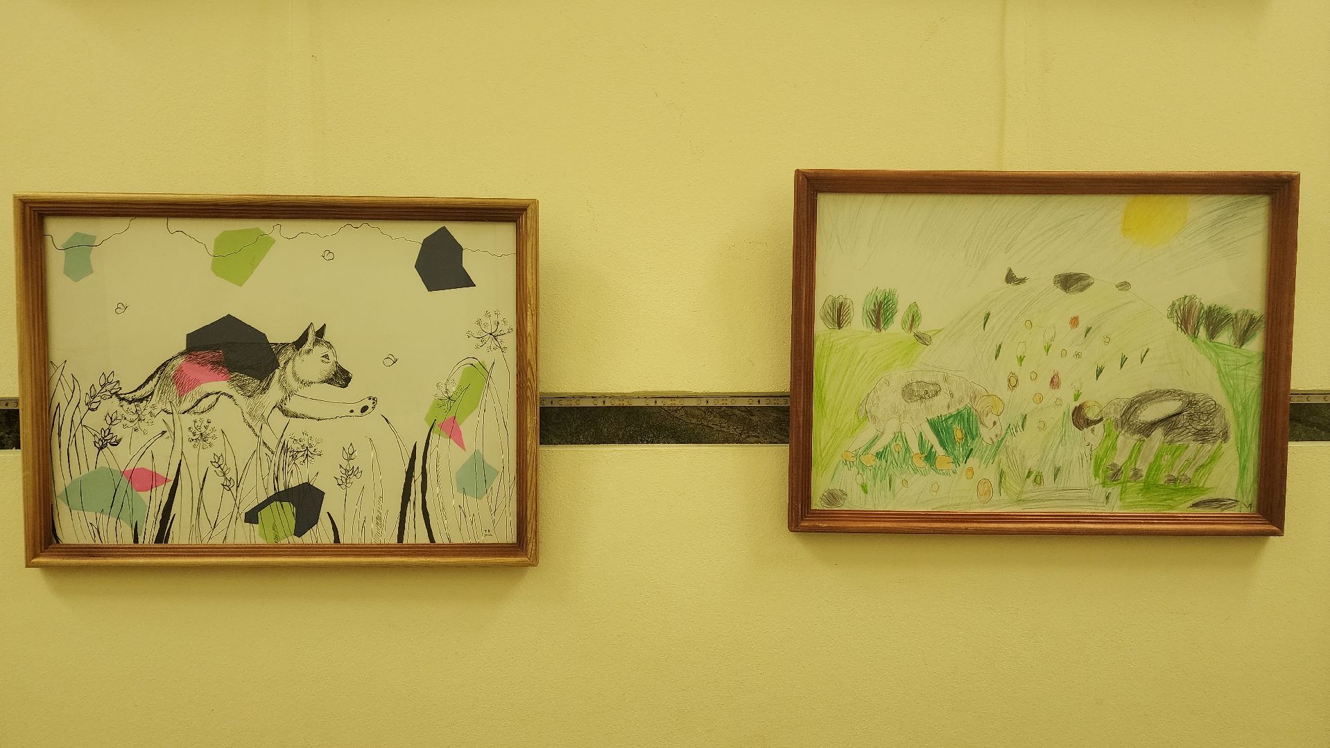 пушкино, центральная библиотека, студия, детское творчество,художественная выставка, дети, юные художники,