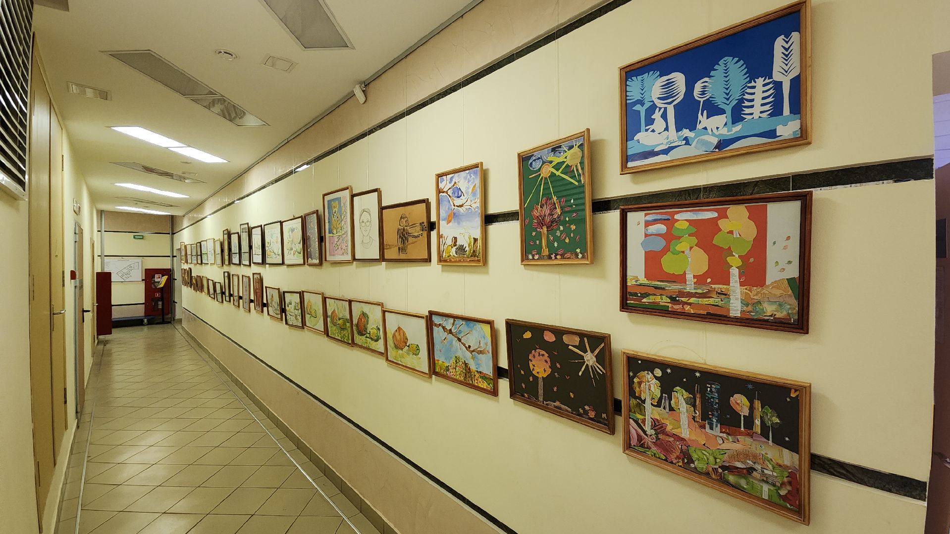 пушкино, центральная библиотека, студия, детское творчество,художественная выставка, дети, юные художники,