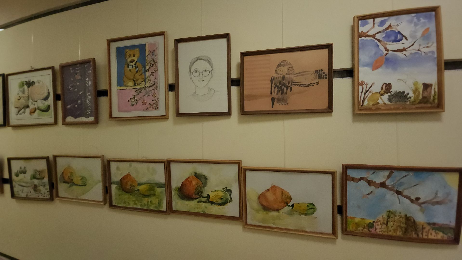 пушкино, центральная библиотека, студия, детское творчество,художественная выставка, дети, юные художники,