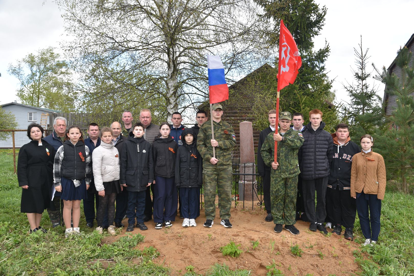 лотошино, день победы, великая отечественная война, братская могила,