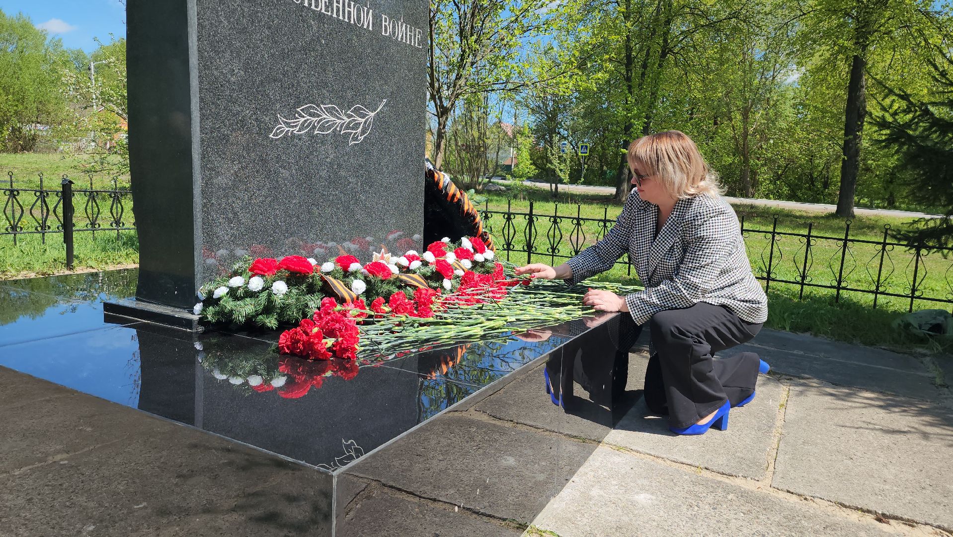 серпухов, деревня глазово, памятник вов,