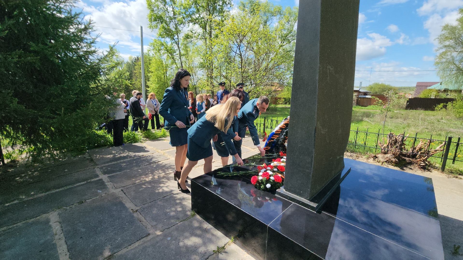 серпухов, деревня глазово, памятник вов,