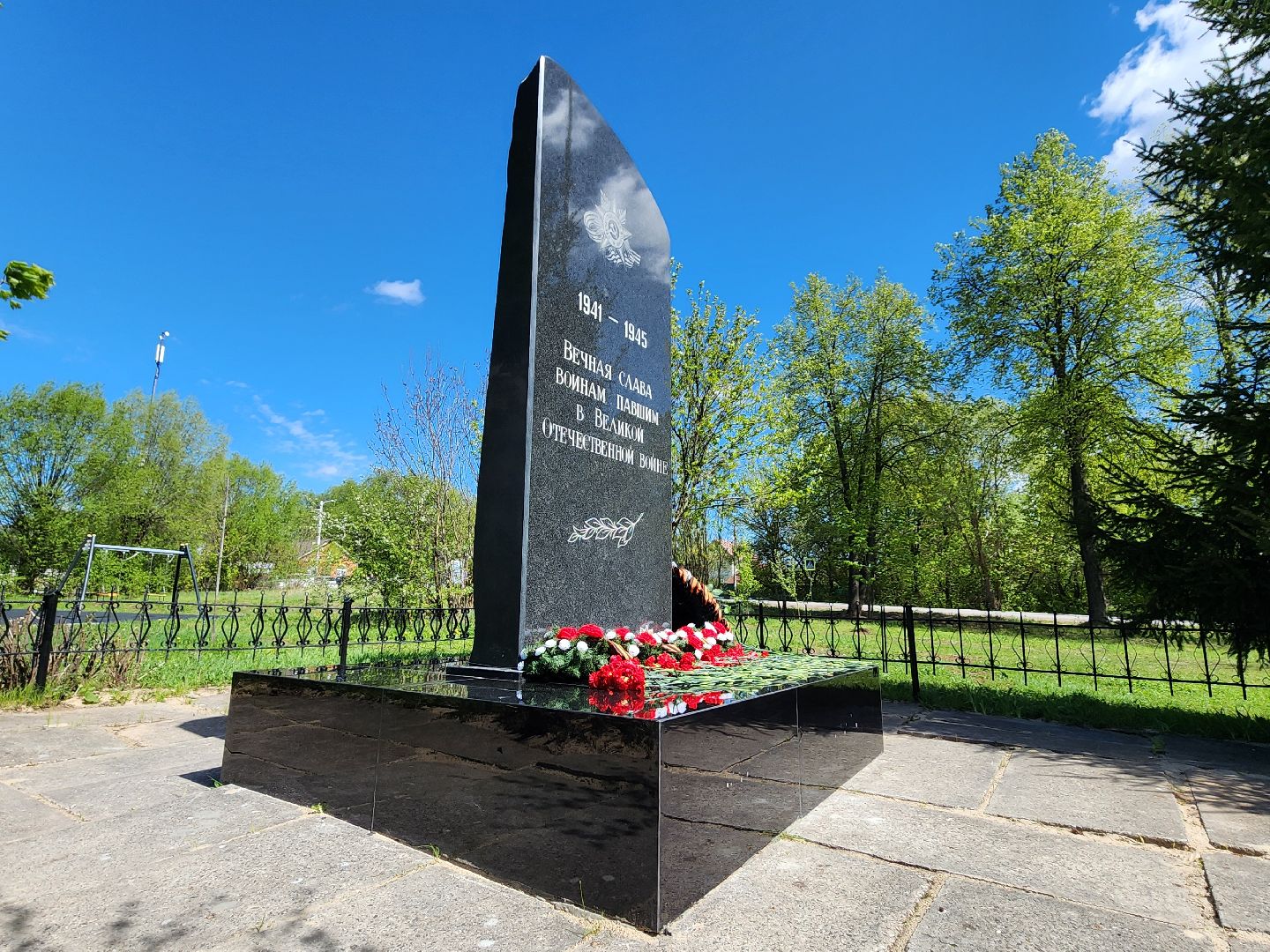 серпухов, деревня глазово, памятник вов,