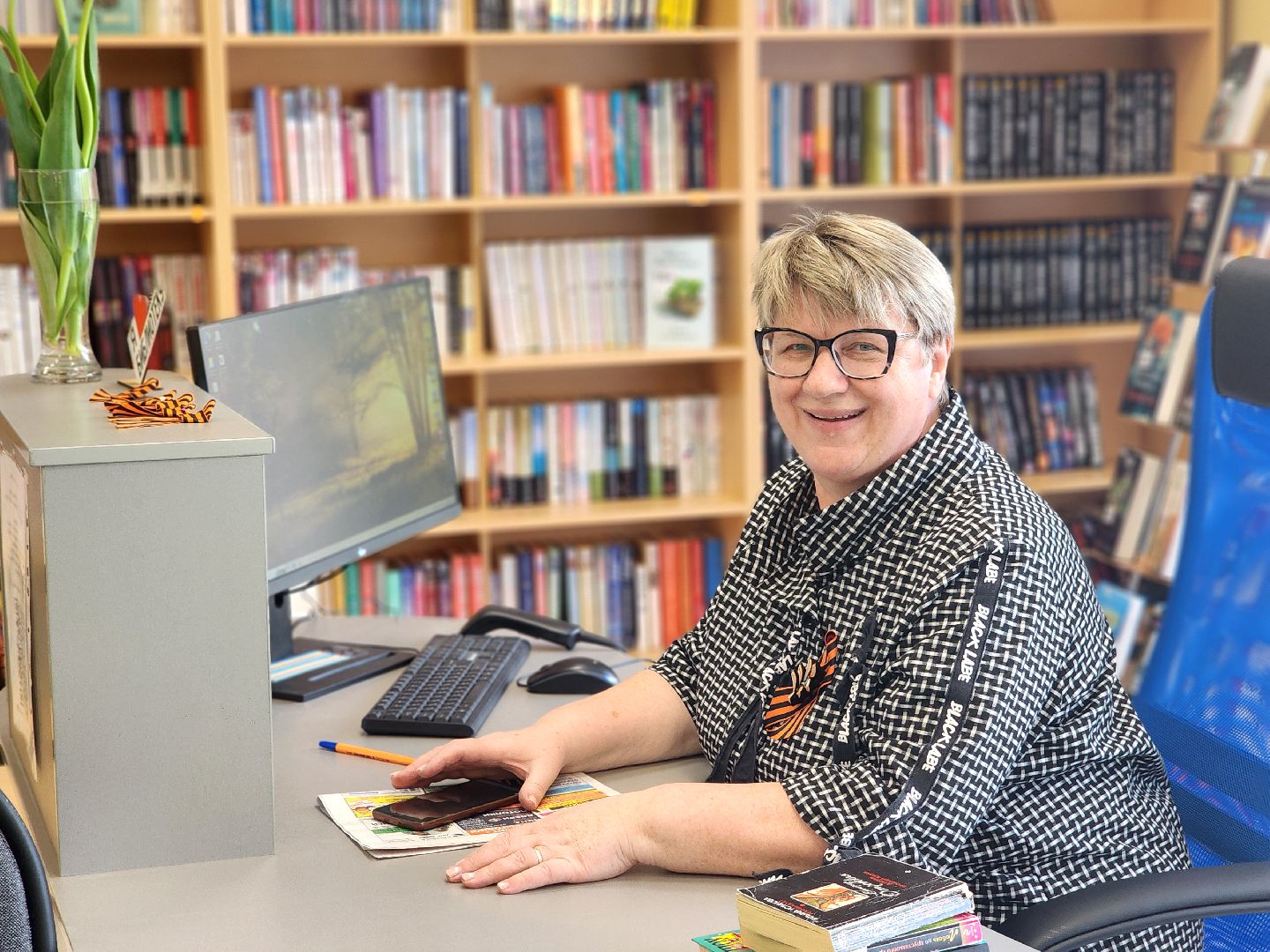 дубна, библиотека, 80-летие победы, выставка, фронтовые письма,