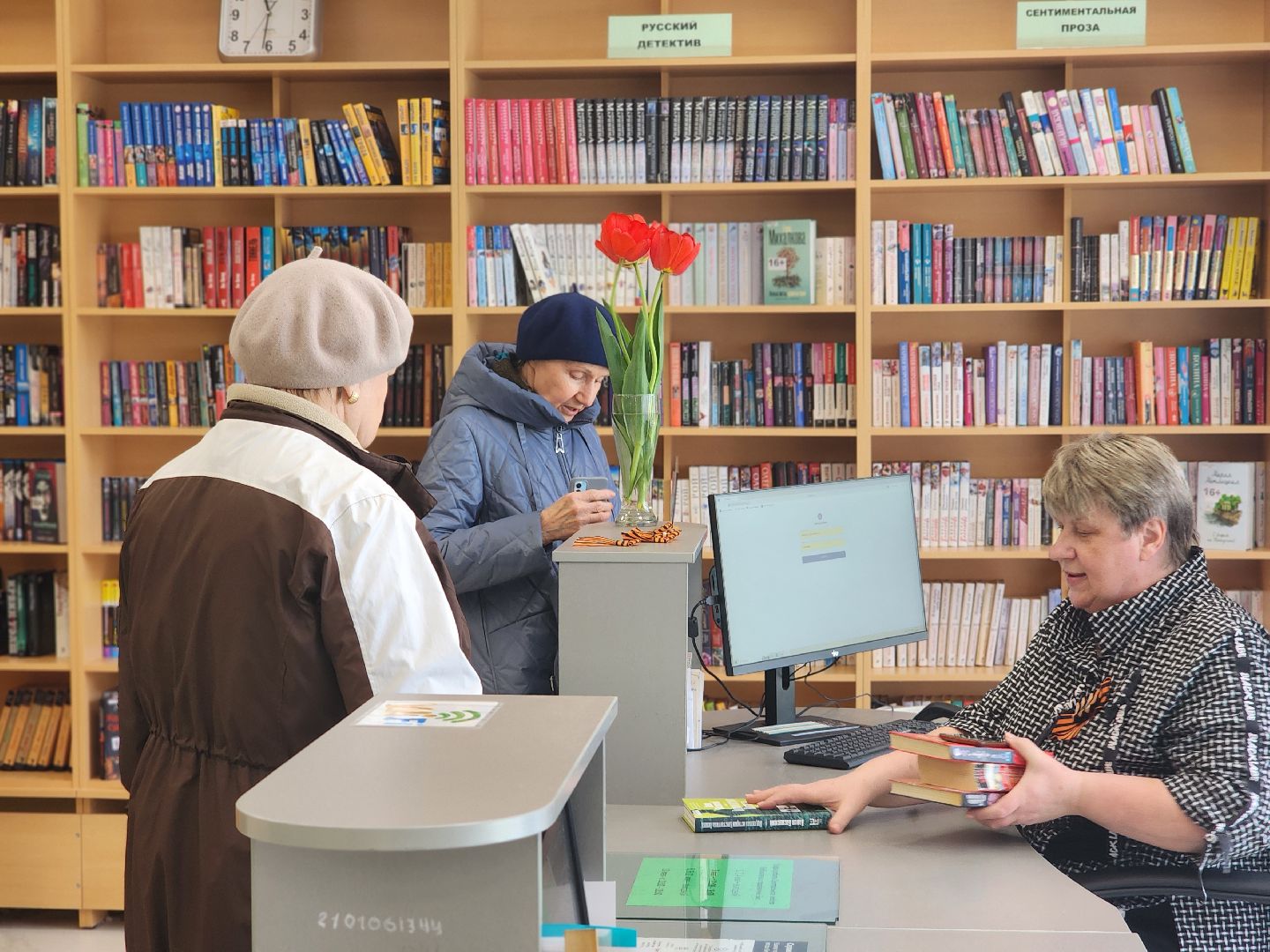 дубна, библиотека, 80-летие победы, выставка, фронтовые письма,