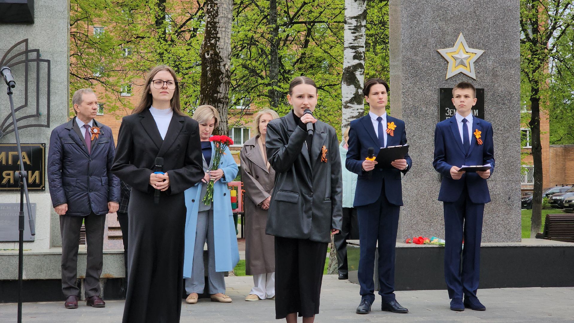 ступино, день победы,  эстафета памяти,