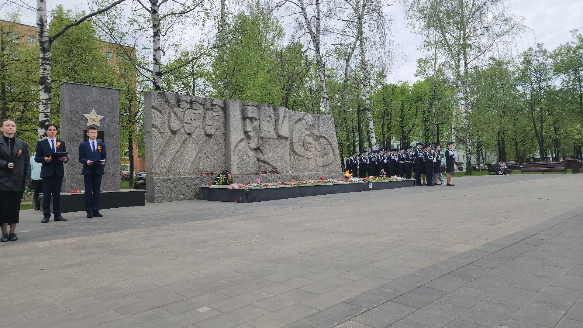 ступино, день победы,  эстафета памяти,