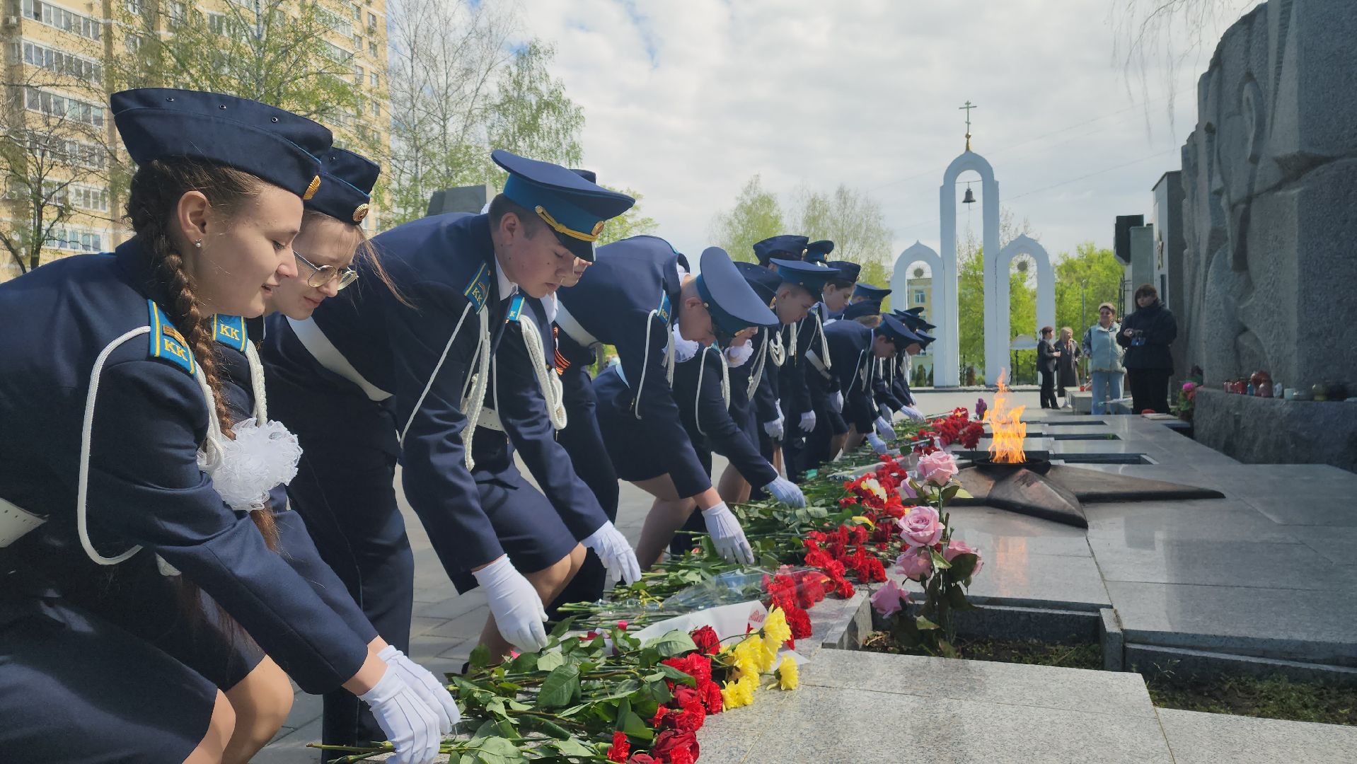 ступино, день победы,  эстафета памяти,