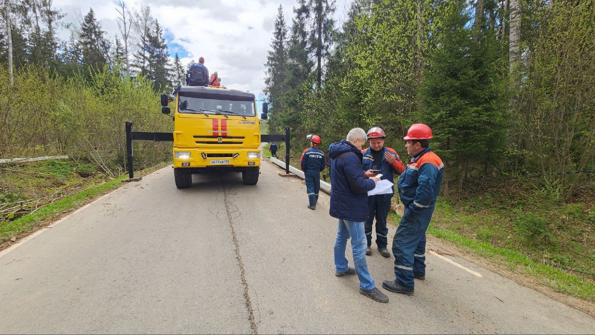 Дмитров, Россети, ЧП, Циклон,