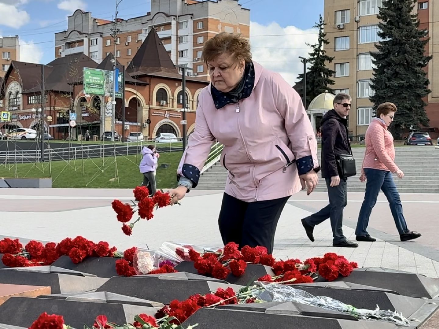 раменское , вечный огонь, Площадь победы, 9 мая, возложение цветов,