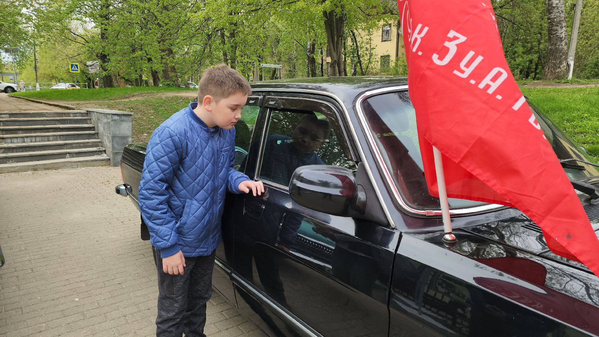 красногорск, ретроавтомобиль, день победы,