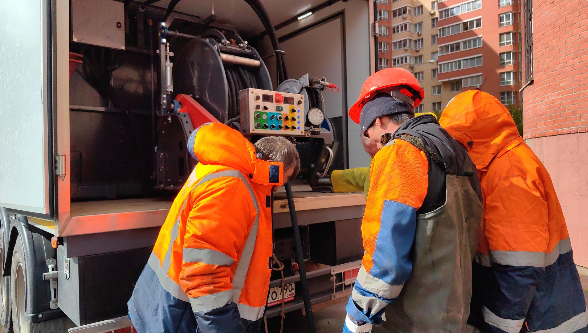 аварийная машина, камаз, водоканал, автопарк, засоры,