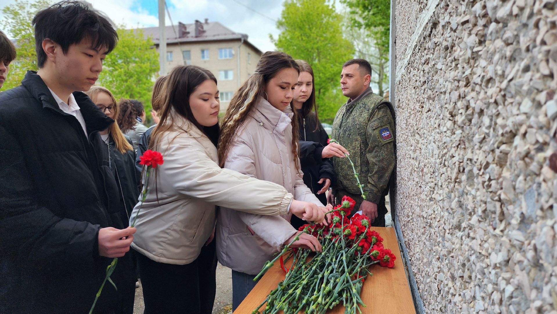 Руза, гимназия 1 рузы, мемориальная доска, Герой сво, Спецоперация,
