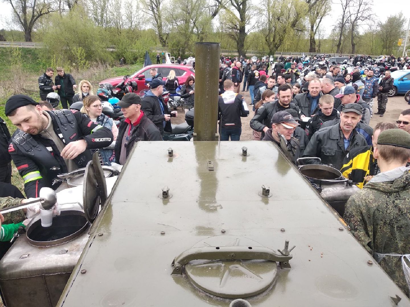 Дмитров, Ночные волки, Николо-Пешношский монастырь, мотосезон