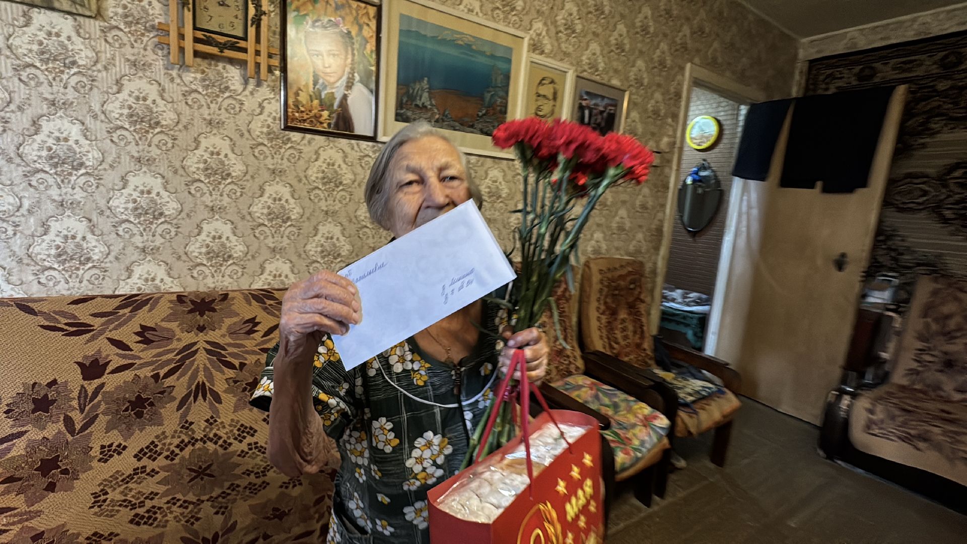 Одинцово, Поздравление ветеранов, Депутат Киреев,