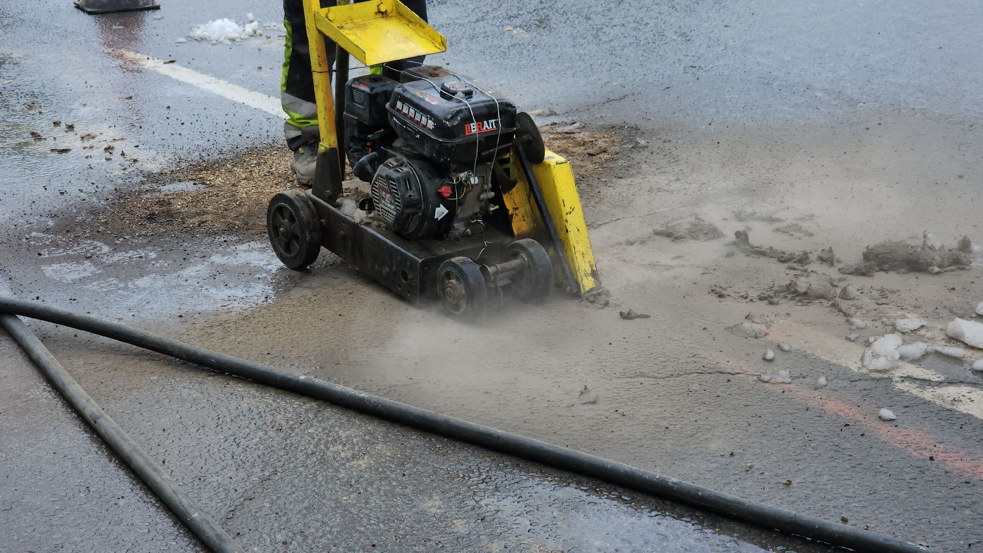 Троссовое ограждение, безопасность движения, щёлково,