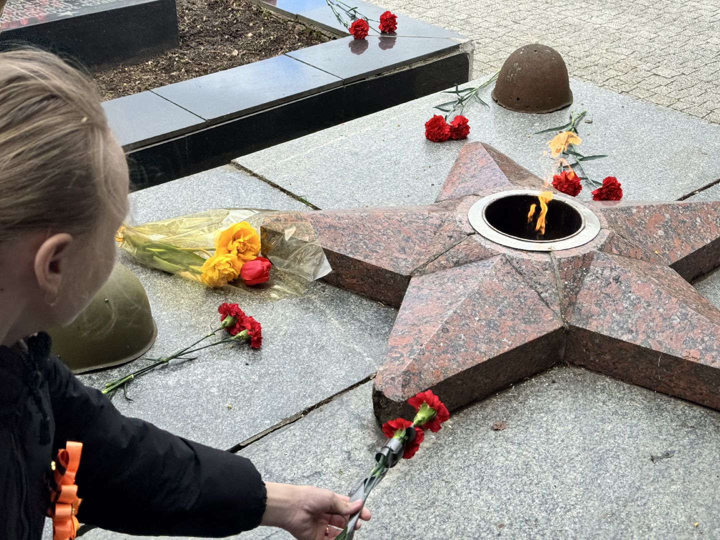 шаховская, митинг памяти, возложение цветов,